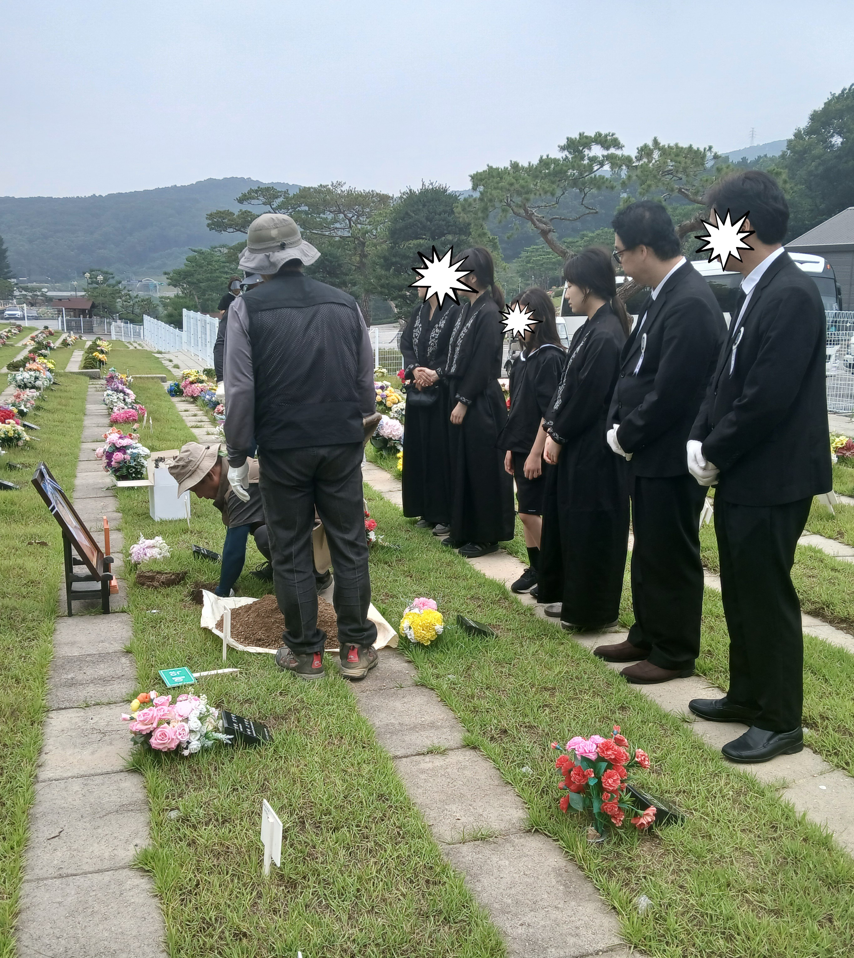 용인시민장례문화원7월행사로뎀수목장